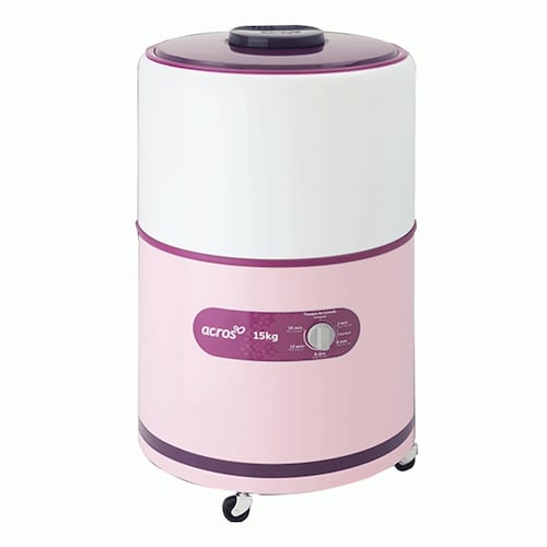 LAVADORA ACROS ALF-1551ER 15KG ROSA.