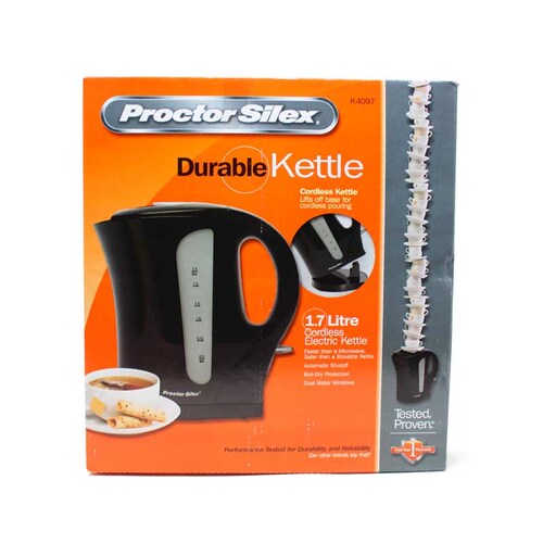 Proctor Silex K4097 1.7L Cordless Electric Kettle