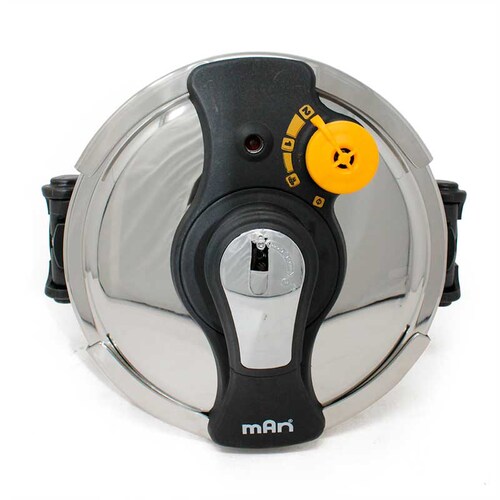Olla De Presión 6l 2 Niveles Coccion Acero Inox Man Op-1006