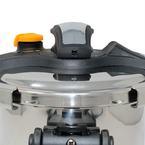 Olla De Presión 6l 2 Niveles Coccion Acero Inox Man Op-1006
