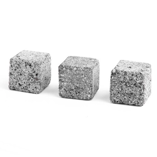 3 Cubos Sustituto De Hielos Morelos De Piedra Volcánica