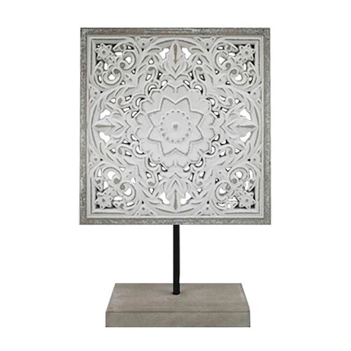 Figura Decorativa Mandala Luz y Prosperidad Madera Love and Lemons