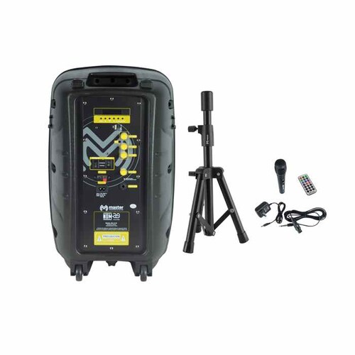 BAFLE AMPLIFICADO PORTÁTIL 12 PULGADAS MASTER MA-12.1K