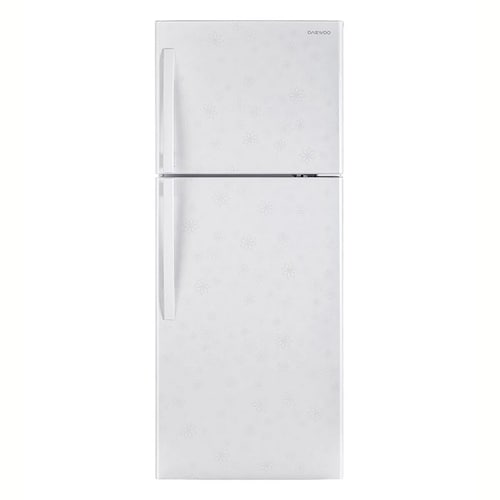 Refrigerador DAEWOO DFR-44520GBMN 16 Pies sin Despachador Blanco con Diseño Floral