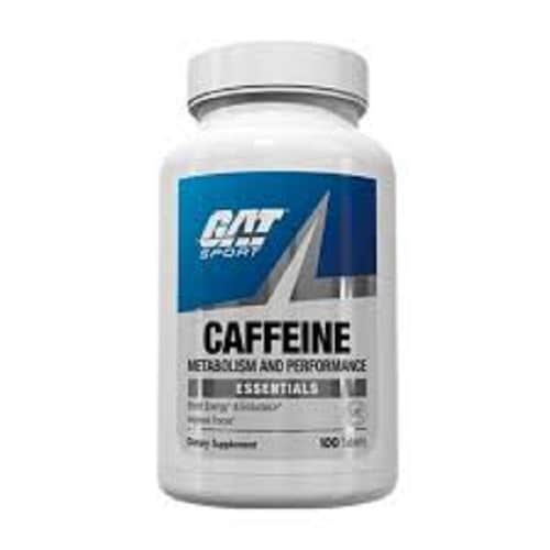 Caffeine Gat Cafeina 200mg 100 tabletas Reductor de Grasa