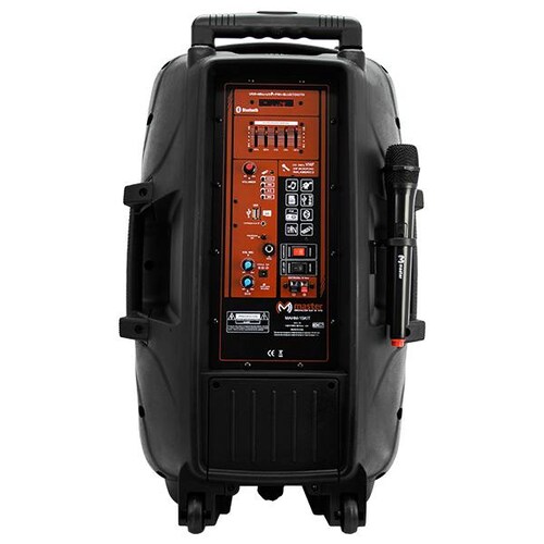 BOCINA AMPLIFICADA RECARGABLE DE 15 PULGADAS MAHM-15KIT MASTER 