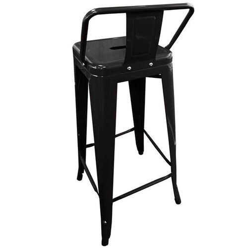 Kit 4 Bancos Tolix  Alto Cafeteria  Vintage  Bar Metal Barra Comedor Jardin 