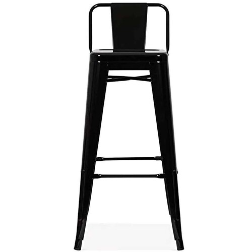 Kit 4 Bancos Tolix  Alto Cafeteria  Vintage  Bar Metal Barra Comedor Jardin 