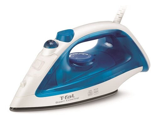 Plancha Steam Essential T-Fal FV1023XO Suela Duraglide Azul