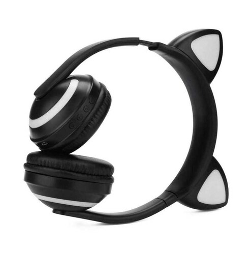 Audifonos  bluetooth de orejas de gato con luces led Gadgets & Fun