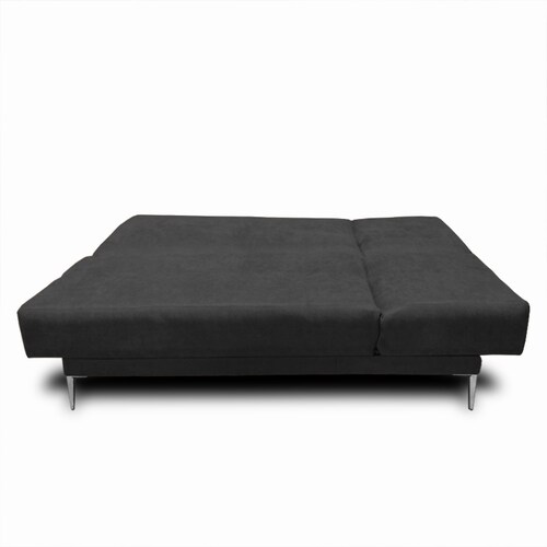 Sofa, Chaise y Cama Italia tela suave color Gris Oxford // ENTREGA A CDMX Y ZONA METROPOLITANA.