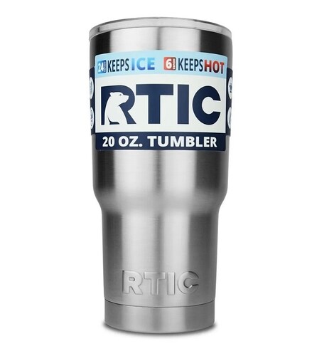 Termo Vaso Para Bebida De Acero Cocina Rtic 30 oz