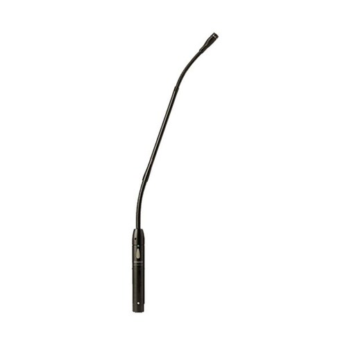 Micrófono SHURE MX418D-S Cuello de ganso 18" Con Base de Mesa Supercardioide