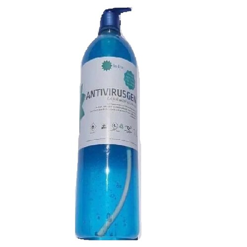 Gel Antibacterial-antiviral Bio Gen 1 Litro Con Dispensador
