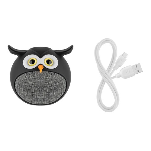 Mini bocina Bluetooth con forma de búho