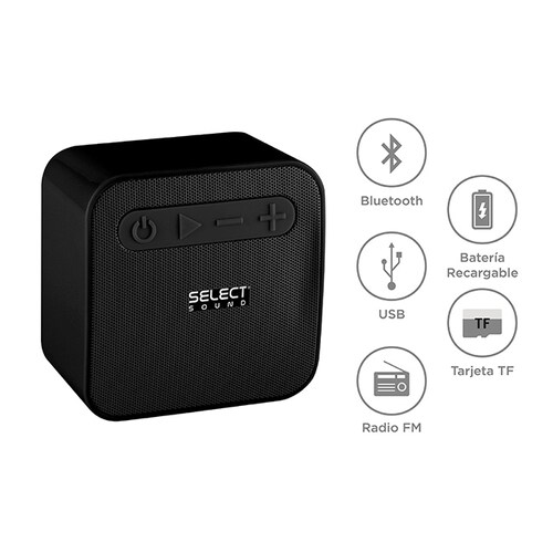 Bocina Bluetooth Recargable Select Sound BT221 con Tws