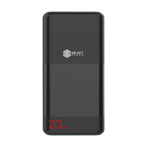Power Bank Negra 20,000 Mah Select Power PB20