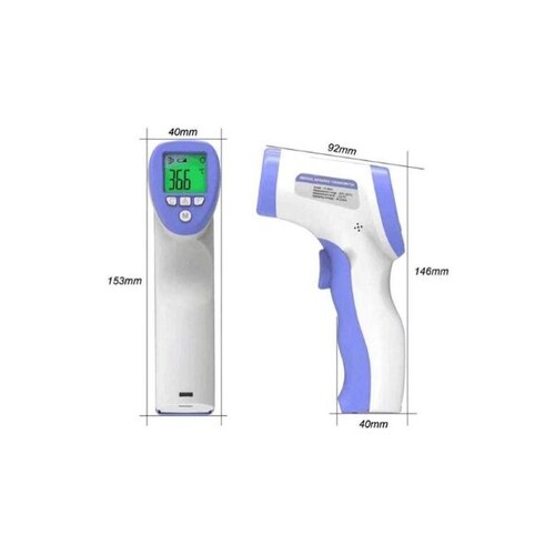 Termómetro Infrarrojo Digital Termómetro de Cuerpo sin Contacto Pistola Digital para medir Temperatura