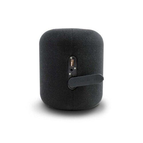 Bocina Bluetooth MISIK MS207 Negro Sonido 360 grados TWS USB Tarjeta SD y Radio FM