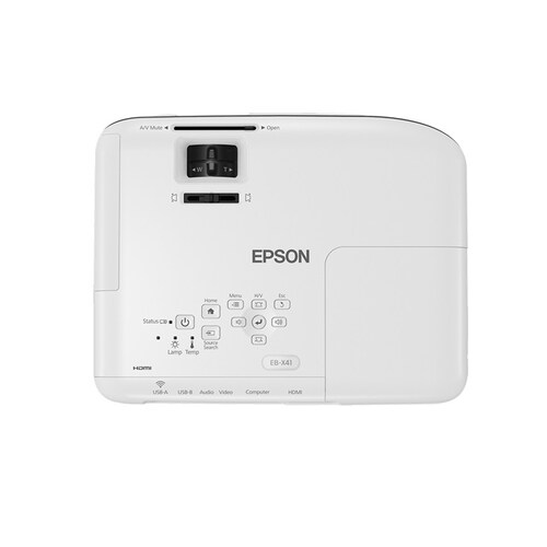 Proyector Epson Powerlite X41+, 3600 Lumenes, XGA, Wifi, 10,000 Horas De Vida (V11H843021)