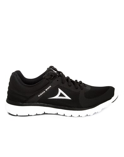 Tenis Pirma Running Dama 0249 Negro/Blanco - Golero Sport