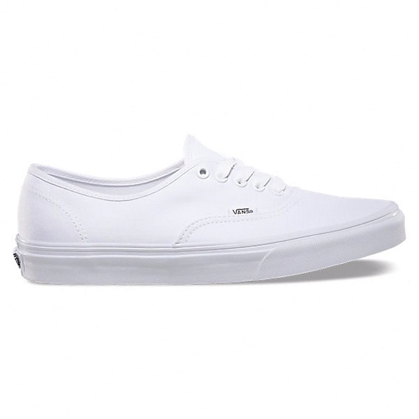 Tênis vans hot sale authentic white