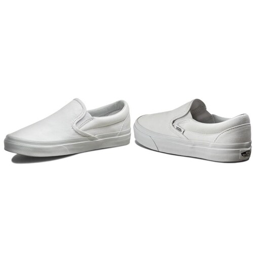 Tenis Vans Classic Slip-On True White Unisex Originales VN000EYEW00