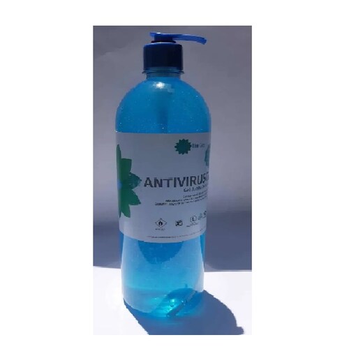 Gel Antibacterial-antiviral Bio Gen 1 Litro Con Dispensador