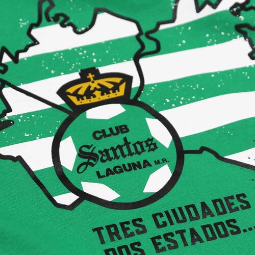 Playera adulto Santos Laguna Un Sólo Corazón Producto Oficial