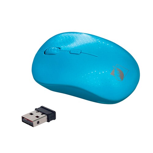 Mouse Inalámbrico de alta velocidad 2.4 GHz con 1600 dpis 18-8855BL