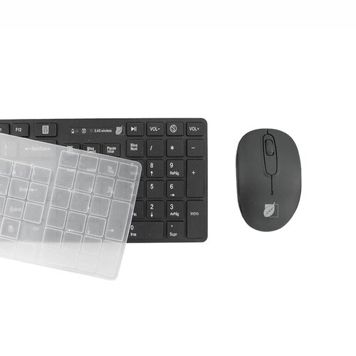 Kit de teclado y mouse inalÃ¡mbricos con protecciÃ³n 2.4 GHz