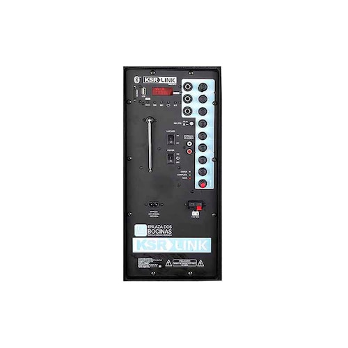 Bafle Recargable de 12" con Micrófono Inálambrico. 12,000W PMPO - Kaiser MSA-8012