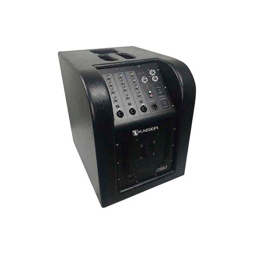 Mezcladora con Subwoofer y Bocina Tipo Torre con Bluetooth, 15,000W PMPO - Kaiser KSP-5010