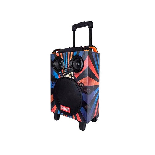 Bafle KSR Recargable de 8". 7,200 W PMPO - Kaiser