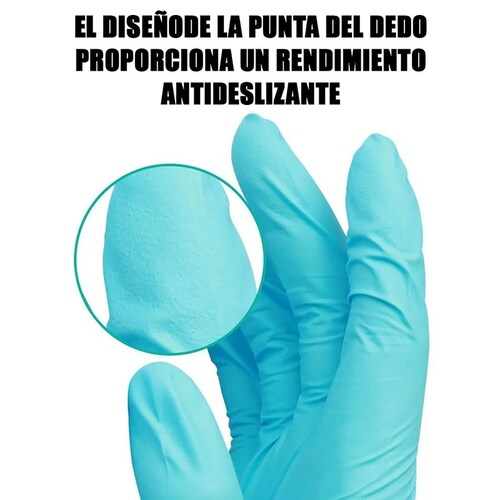 50 Pares Guantes Nitrilo Desechables Proteccion Mapa 997 Para Hombre
