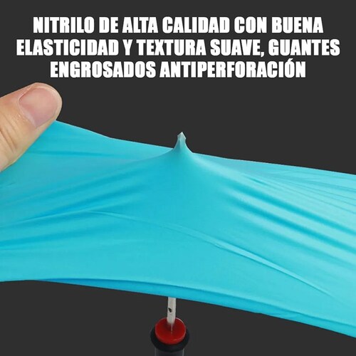 50 Pares Guantes Nitrilo Desechables Proteccion Mapa 997 Para Hombre