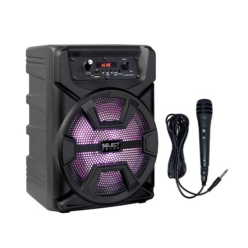 Bafle Amplificado 8" Hero Select Sound BT1008 con Tws, Bluetooth