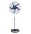 Ventilador T-Fal VF2255X0 de Pedestal Grande 20 Pulgadas Potente Negro