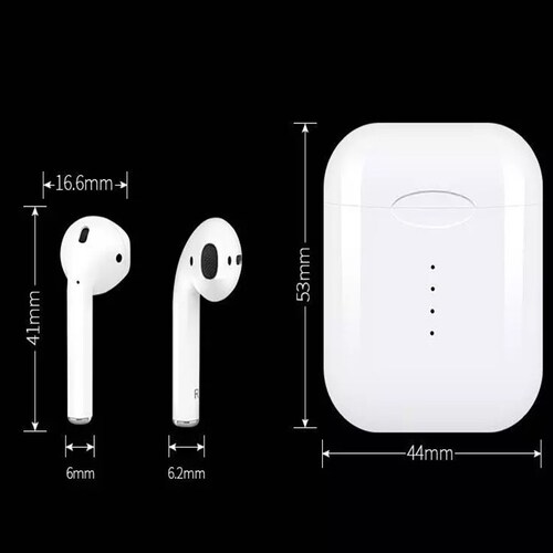 Audífonos i10 Tws Bluetooth Carga Inálambrica Qi 
