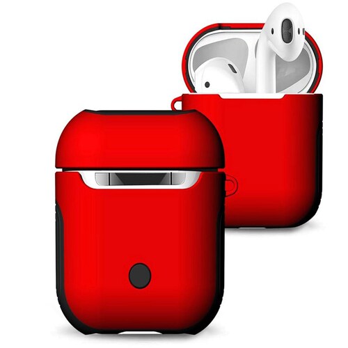 Funda Airpods Protector Silicon Duro Premium 9 Colores 