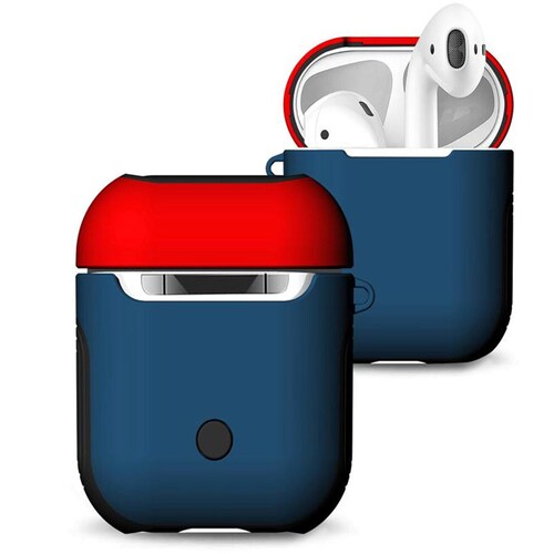 Funda Airpods Protector Silicon Duro Premium 9 Colores 