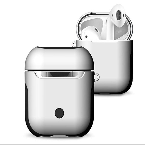Funda Airpods Protector Silicon Duro Premium 9 Colores 