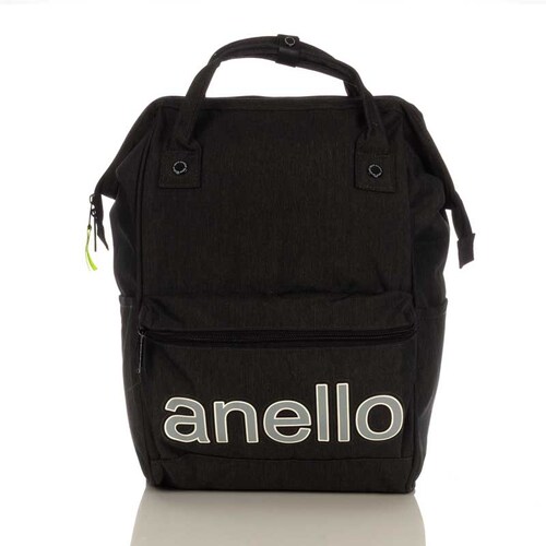 Handbag Anello Original Black Letters