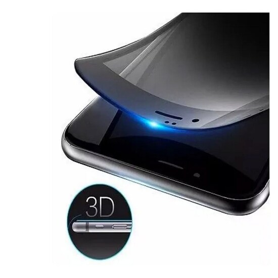 Cristal Templado 3D iPhone X Negro 