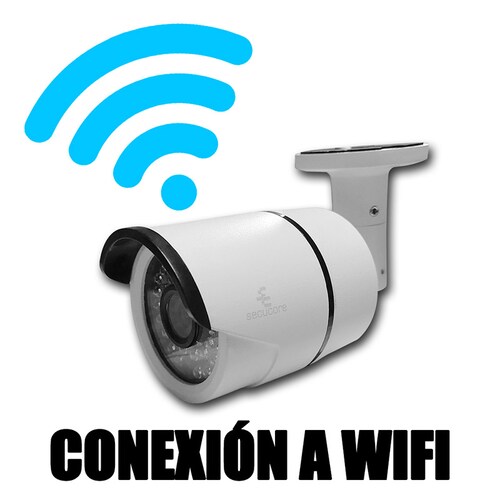 Camara Vigilancia Wifi P2P Internet Red Exteriores IP 36leds
