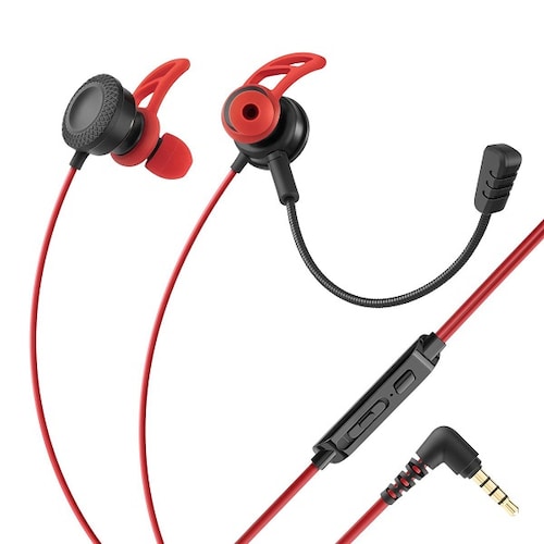Audífonos In-ear Gamers Pc Laptop Micrófono Flexible Steren