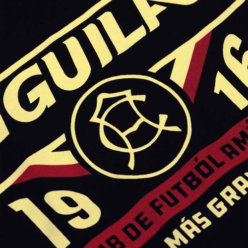 Playera Logo Retro Marca club América Producto Oficial