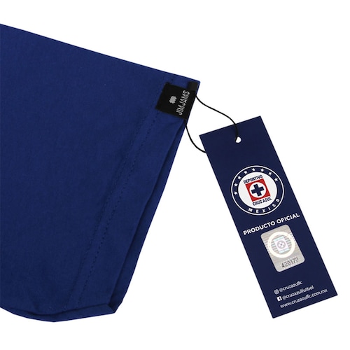Playera Niño Maquina Celeste marca Cruz Azul Producto Oficial