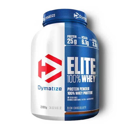 Proteina Dymatize Elite 100% Whey 5 Lbs. - Galletas con Crema