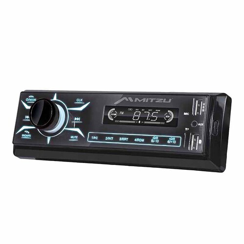 Autoestéreo Bluetooth Touch USB, SD, AUX, MP3 Estéreo para Automóvil 4 x 45 W de Potencia MCS-9956